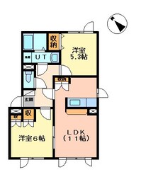 ハッピーライフ103の物件間取画像